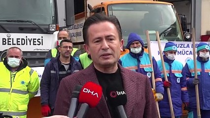 Tuzla Belediyesi 63 araç, 450 personel ile kar yağışına hazır