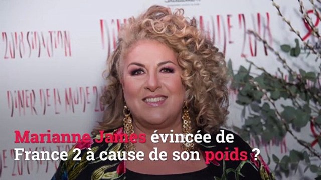 Marianne James évincée de France 2 à cause de son poids ? Les terribles révélations...