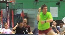 Vidéo : Le Gangnam Style de Psy est même dansé par les joueurs de ping-pong