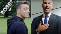 Pub Adidas : Zinédine Zidane, Mesut Özil et Oscar se défient pour savoir qui est le boss