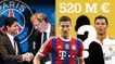 PSG transfert : grâce à un budget record, le Paris Saint-Germain vise Neymar, Cristiano Ronaldo et Robert Lewandowski