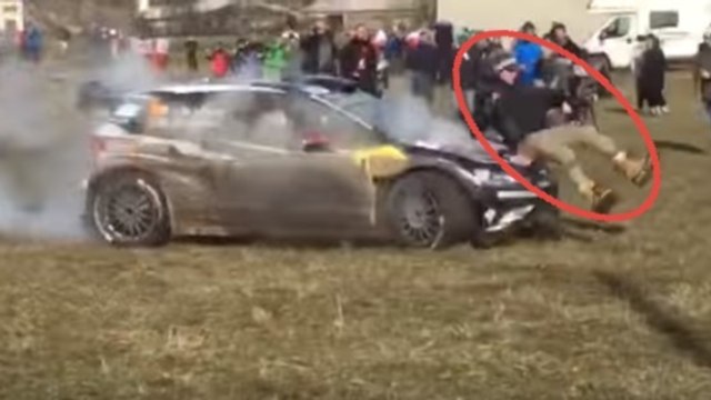 Rallye Monte Carlo : Jari-Matti Latvala renverse un spectateur mais poursuite sa route