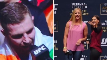 Holly Holm : un fan irlandais drague la championne de l'UFC