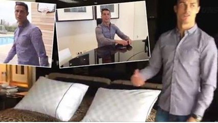 Cristiano Ronaldo nous fait la visite de son incroyable maison