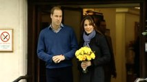 Kate Middleton enceinte : regardez sa sortie de l'hôpital avec le prince William