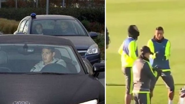 Cristiano Ronaldo se moque de la course-poursuite de James Rodriguez avec la police
