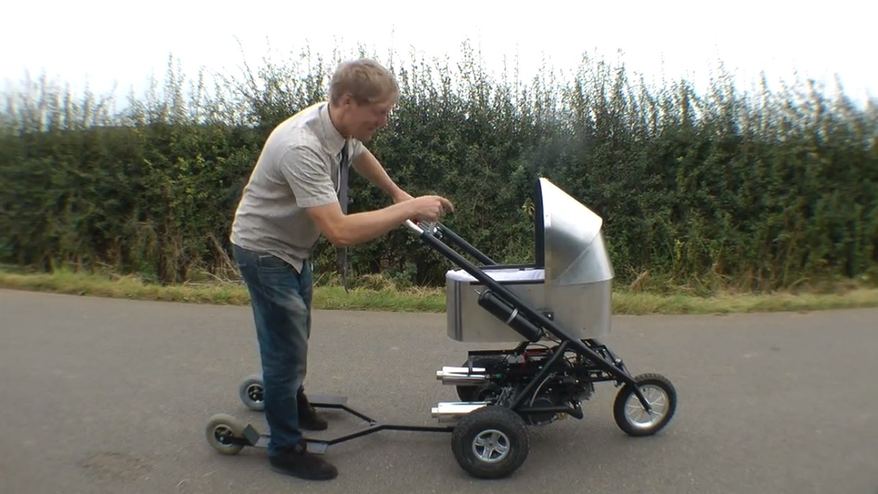 Cette poussette est la plus rapide au monde !