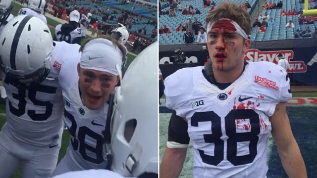 Ce footballeur américain a voulu un peu trop motiver ses coéquipiers