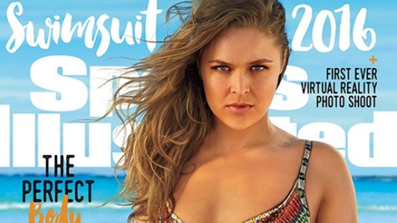 Ronda Rousey fait la couverture du Sports Illus...
