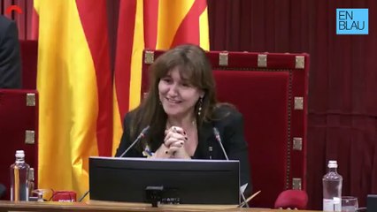 Les 4 paraules de Laura Borràs quan Martín Blanco crida "Hala Madrid y Viva España"