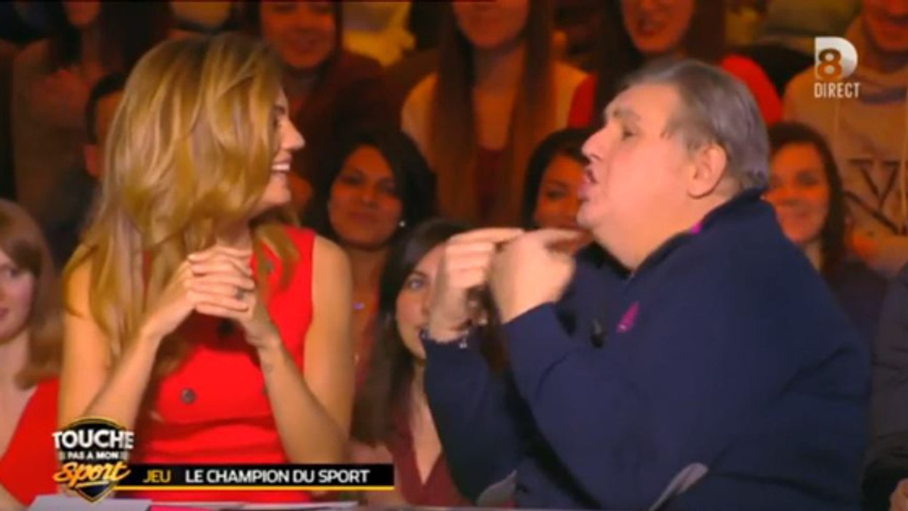 TPMS : Pierre Ménès chambre Francesca Antoniotti en direct