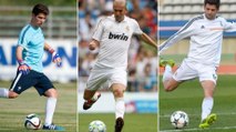 Zinédine Zidane a transmis l'amour du football à ses fils : la preuve avec Enzo, Luca et Théo Zidane en action  !