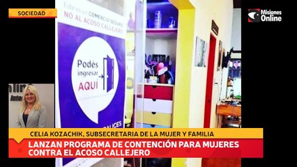 Lanzan programa de contención para mujeres contra el acoso callejero
