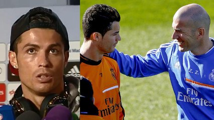 Cristiano Ronaldo encense Zinédine Zidane et critique Rafael Benitez