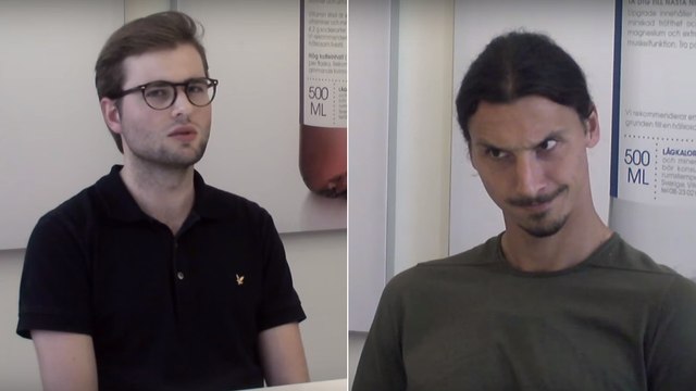 Zlatan Ibrahimovic fait passer des entretiens d'embauche en Suède !