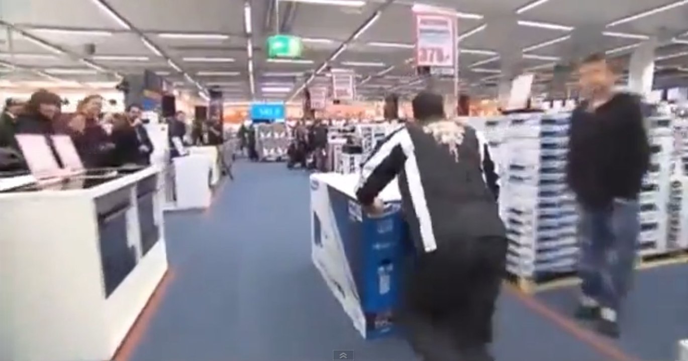 Il a 156 secondes pour dévaliser un magasin d'électronique