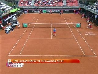 Itali sahkan tempat ke perlawanan akhir