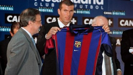 Zinédine Zidane aurait pu signer pour le FC Barcelone