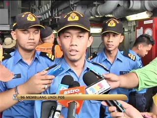 Tentera - 96 membuang undi pos