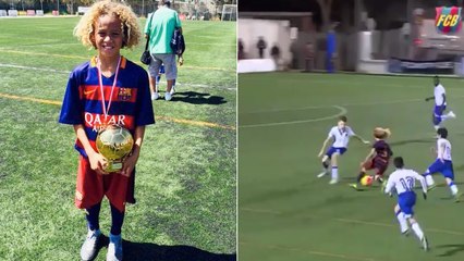 FC Barcelone : Xavi Simons, le nouveau Xavi, mène une action solitaire de grande classe avec La Masia