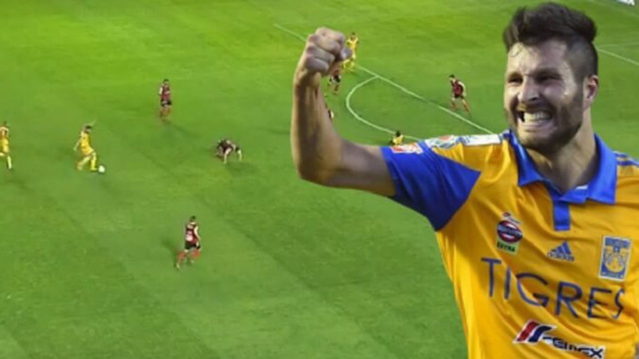 André-Pierre Gignac inscrit un but sensationnel de 40 mètres avec Tigres