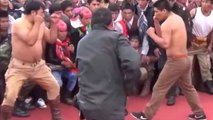 Boxe : des combats à mains nues impressionnants organisés au Mexique