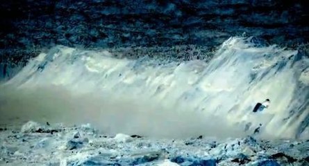 Regardez la plus grosse séparation entre un iceberg et un glacier jamais filmée