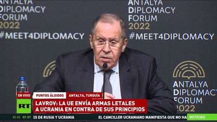 Lavrov comenta la existencia de laboratorios biológicos del Pentágono en Ucrania