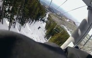 Un jeune skieur survit à une chute de 14 mètres d'un télésiège