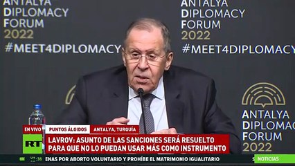 Lavrov Si Occidente quiere reemplazar nuestro gas que lo haga