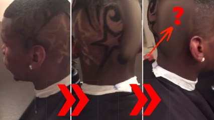 Paul Pogba nous offre une nouvelle coupe de cheveux "osée"