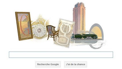Doodle : Henry Van de Velde, architecte célèbre, fête ses 150 ans