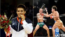 Henry Cejudo, champion olympique de lutte et adversaire de Demetrious Johnson pour la ceinture UFC