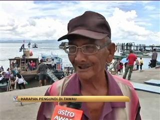 Harapan pengundi di Tawau