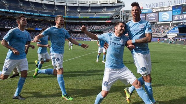 David Villa inscrit une magnifique volée en MLS sur un service d'Andrea Pirlo