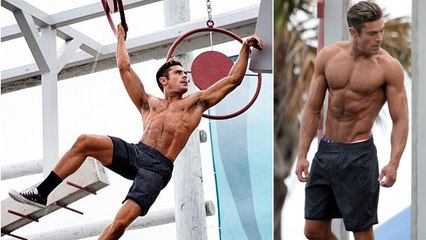 Zac Efron : son entraînement de folie pour Baywatch - Alerte à Malibu