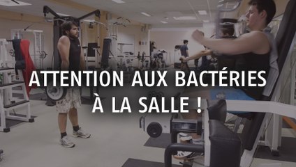 Attention aux bactéries dans les salles de sport !