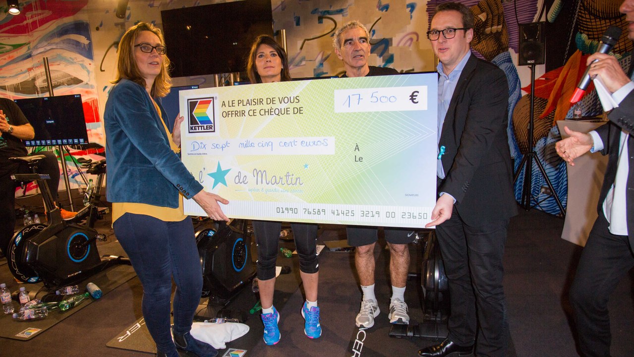 Les stars se mobilisent au Kettler Challenge pour l'association l'Etoile de Martin