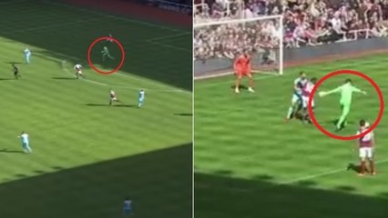 Adrian, gardien de West Ham, marque un but exceptionnel en remontant tout le terrain