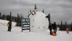 La plus grosse boule de neige du monde mesure plus de 3 m de haut !