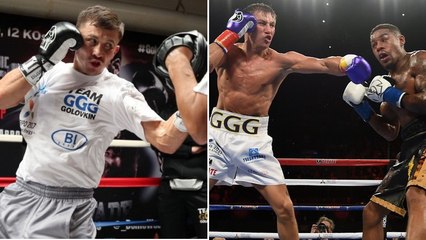 Gennady Golovkin détruit les mains de son entraîneur avant son combat contre Dominic Wade