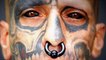 Rodrigo Fernando Dos Santos, l'homme qui s'est fait tatouer le blanc des yeux