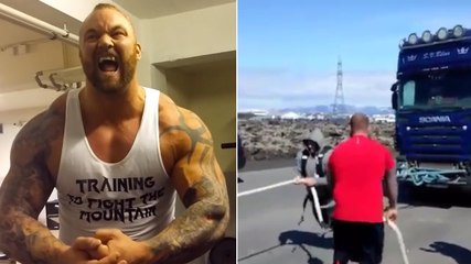 Arnold Strongman : Hafthor Bjornsson fait la démonstration de sa toute divine puissance !