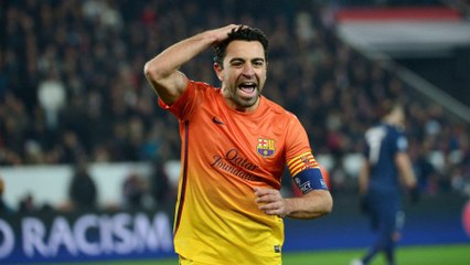 PSG - Barcelone : Découvrez la signification du geste de Xavi après son but en Ligue des Champions