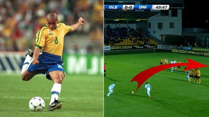Anderson Pico marque un sublime coup-franc avec une trajectoire à la Roberto Carlos