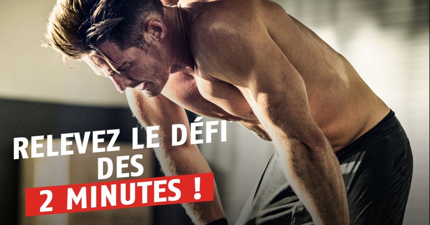Entraînement musculation : relevez ce défi des 2 minutes pour muscler tout le corps