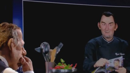Les Guignols : Après l'annonce du vainqueur de Top Chef 2013, Cyril Lignac  a décidé de se venger