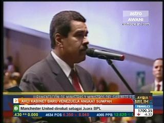 Ahli kabinet baru Venezuela angkat sumpah