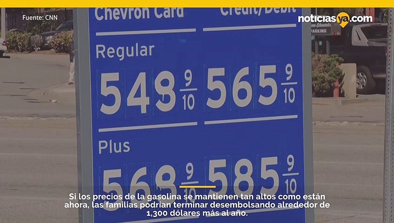 El incremento de la gasolina podría costarle a las familias $1,300 dólares más al año