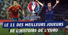 Le 11 des légendes de l'histoire de l'Euro avec Michel Platini, David Trezeguet et Lilian Thuram